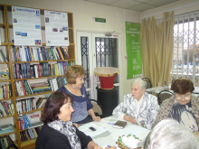 Заседание читательского объединения "Мир садовода"
