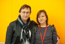 Встреча с московскими писателями Александром Турхановым и Викторией Лебедевой в Калининграде