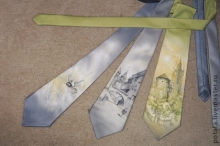 Мастер-класс «Роспись шелкового галстука»