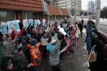Олимпийский флешмоб : Калининград в единой Всероссийской библиотечной акции, посвященной зимней Олимпиаде в Сочи