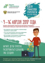 Неделя финансовой грамотности для детей и молодёжи: игровая программа в «Чеховке»
