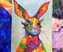 «Арт-кролик»: мастер-класс по правополушарному рисованию 