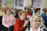 Поздравление жительниц блокадного Ленинграда с Международным женским днем в «Чеховке»